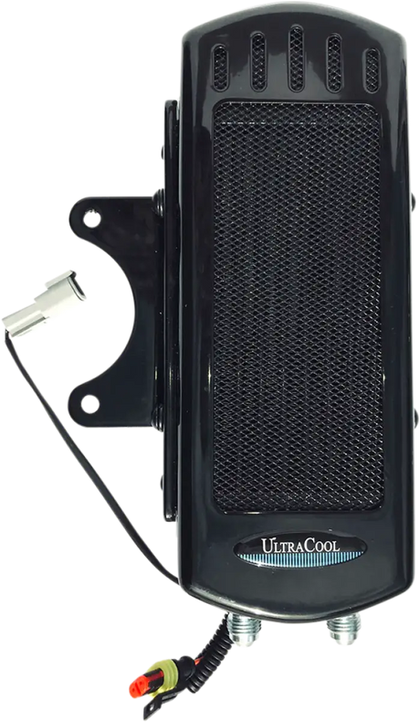 ULTRACOOL Side Mount Oil Cooler M8 Touring `17 23 Gloss Blk