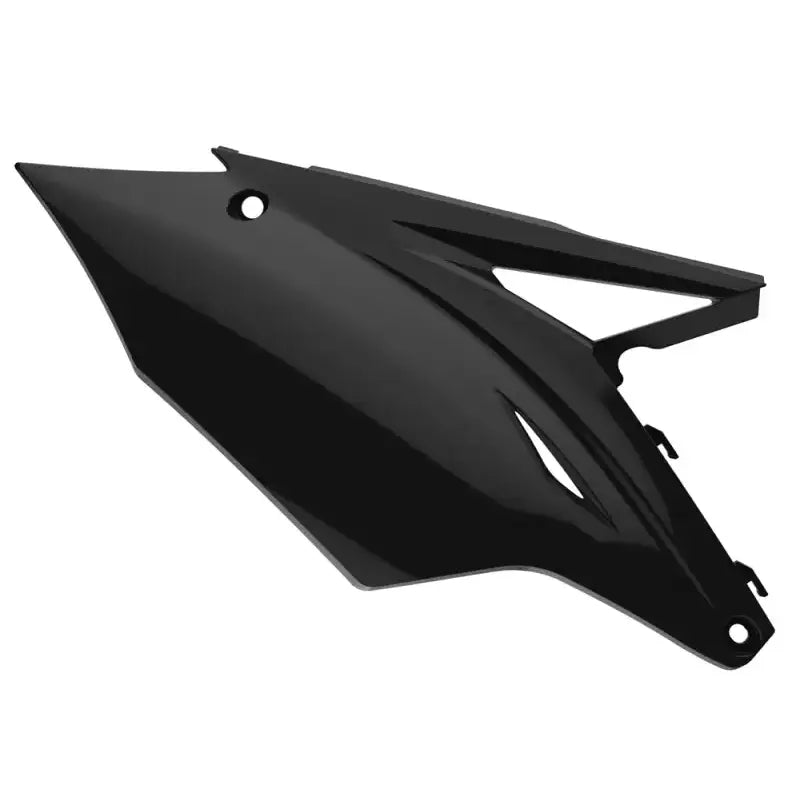 POLISPORT Side Number Plate Black for Powersports