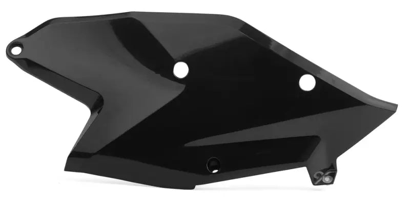 POLISPORT Side Number Plate Black for Powersports