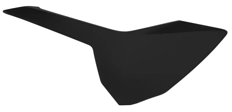 POLISPORT Side Number Plate Black for Powersports