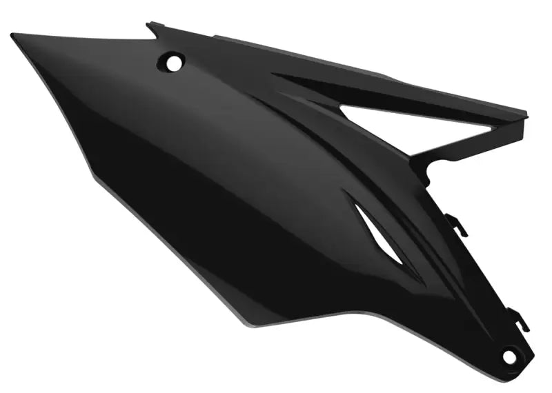 POLISPORT Side Number Plate Black for Powersports