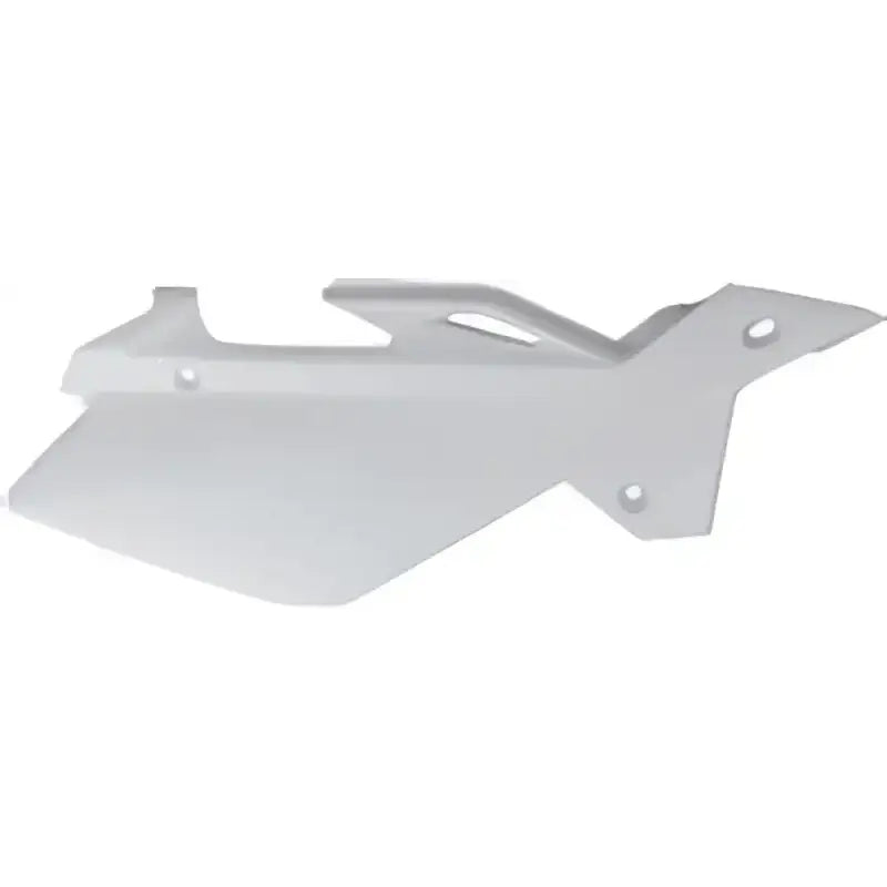 POLISPORT Side Number Plate White for Powersports