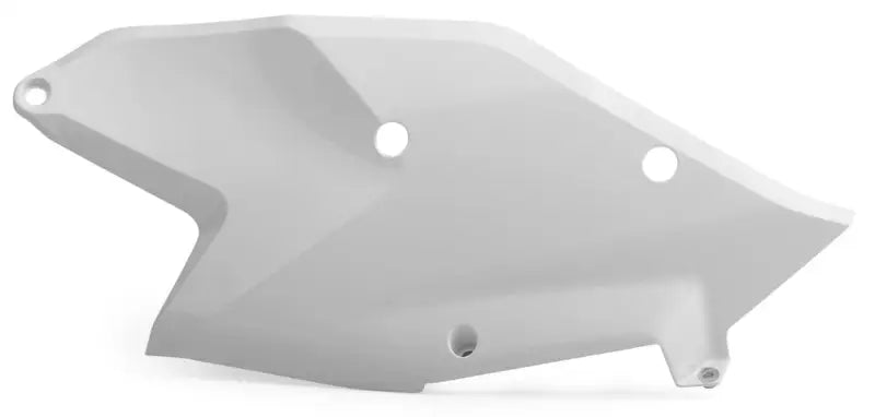 POLISPORT Side Number Plate White for Powersports