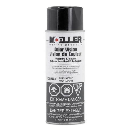 Sierramarine 025203C Color Vision Gloss Black Canada Quality engine paint from Sierramarine