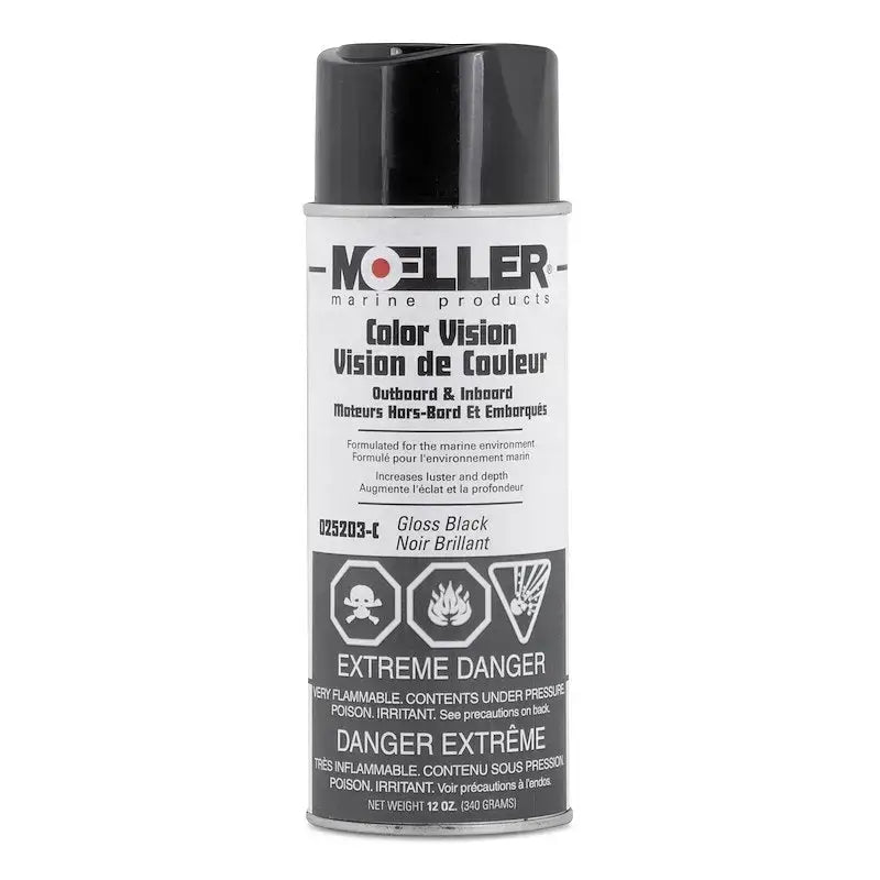 Sierramarine 025203C Color Vision Gloss Black Canada Quality engine paint from Sierramarine