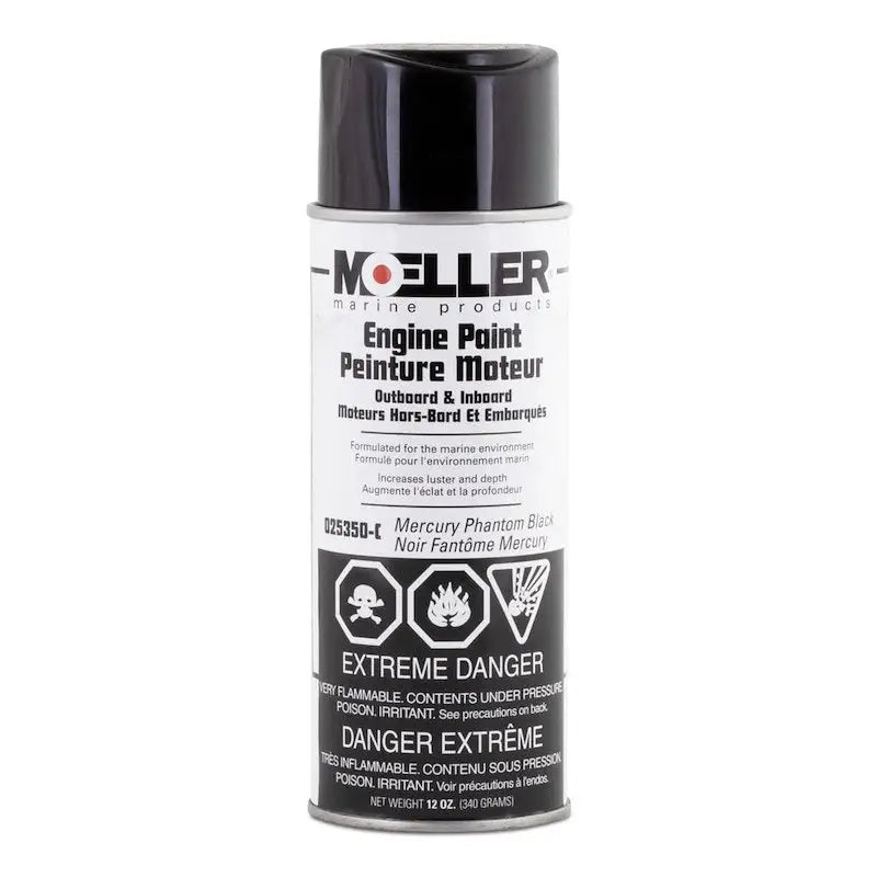 Sierramarine 025350C Ep Mercury Phantom Black Canada Quality engine paint from Sierramarine