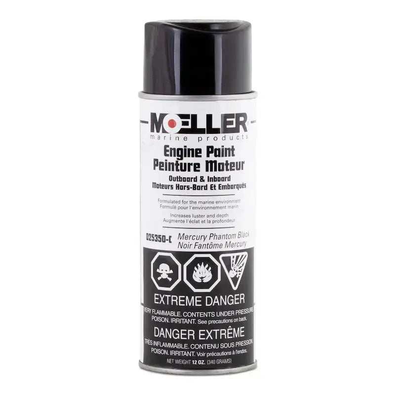 Sierramarine 025350C Ep Mercury Phantom Black Canada Quality engine paint from Sierramarine