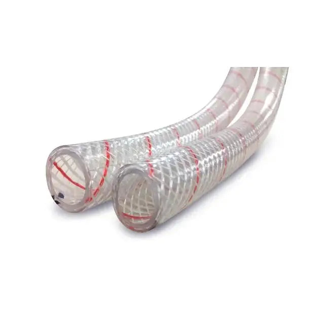 Sierramarine 16-162-0380S Clear heavy wall fda formula vinyl - Clear Red