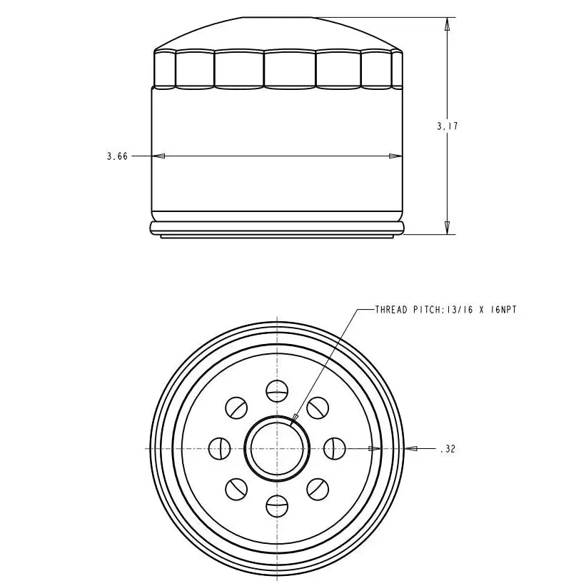 Sierramarine 18-7824-2 Oil Filter