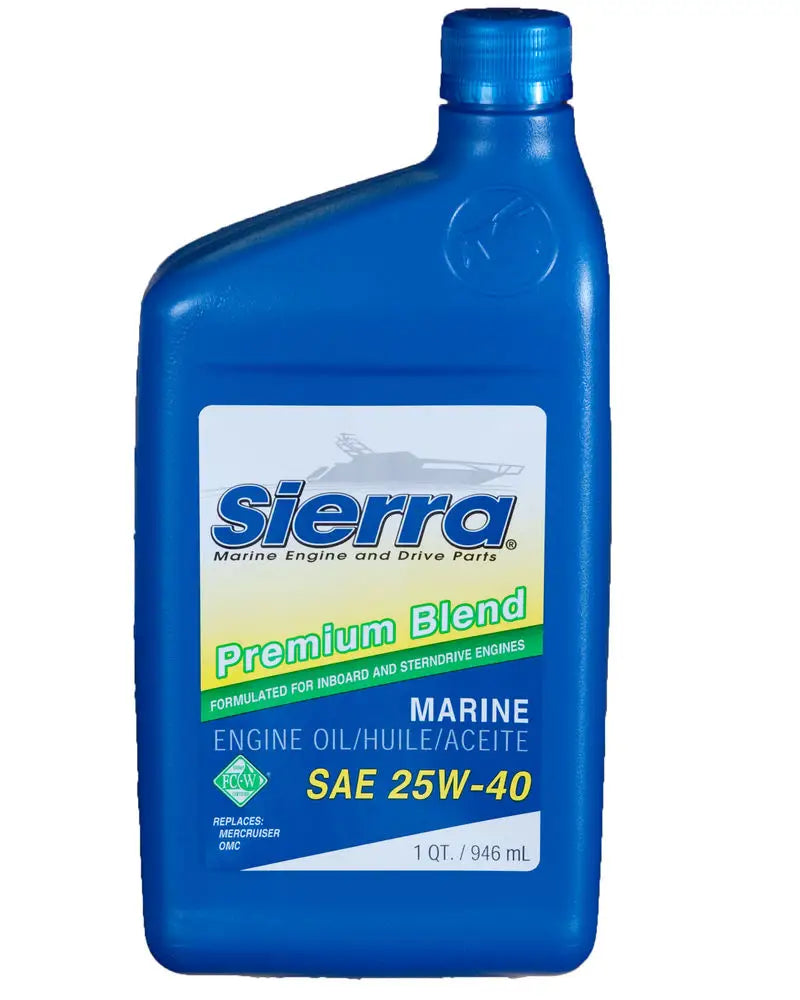 Sierramarine 1894002 25W40 Oil - Qt Quality oil from Sierramarine