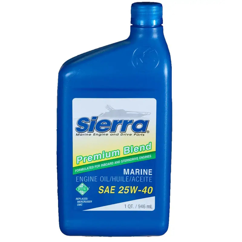 Sierramarine 1894002 25W40 Oil - Qt Quality oil from Sierramarine