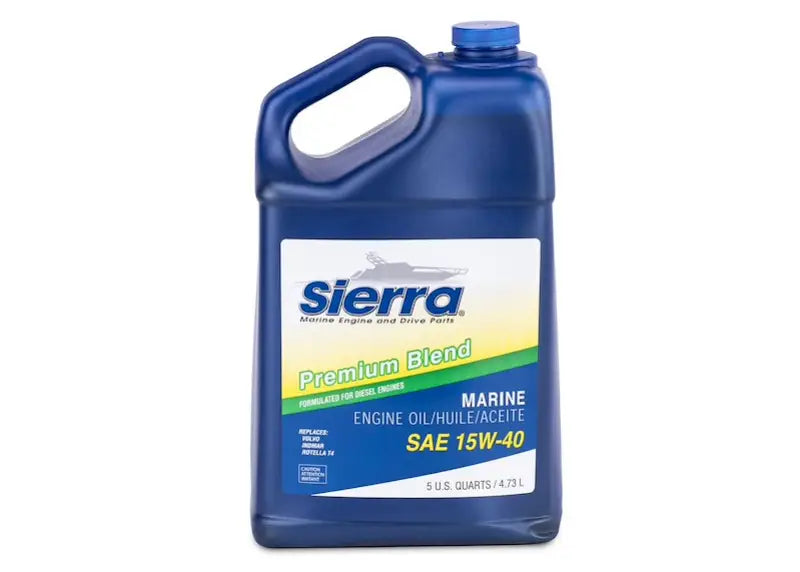 Sierramarine 1895544 15W-40 Multi-Vehicle 5 Qt Quality oil from Sierramarine