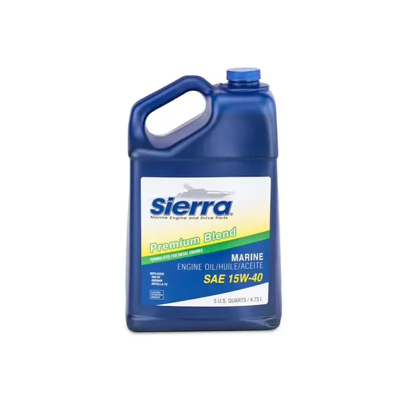 Sierramarine 1895544 15W-40 Multi-Vehicle 5 Qt Quality oil from Sierramarine