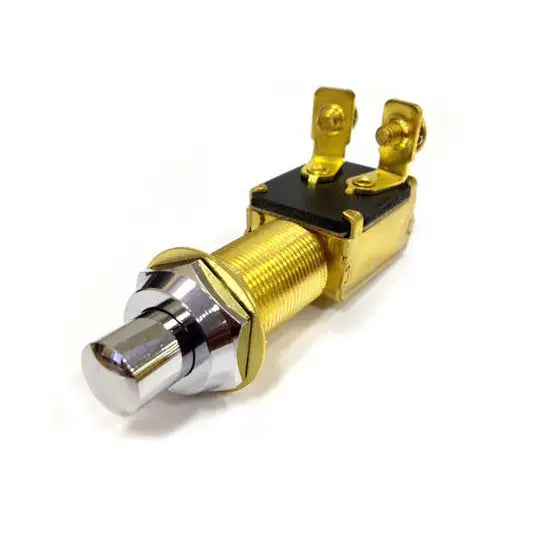 Sierramarine MP39310 Brass Push Button Switch
