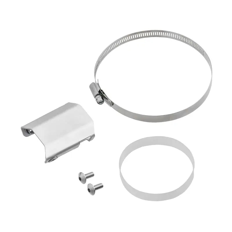 Silencer Heat Guard Extender Silver - ZETA