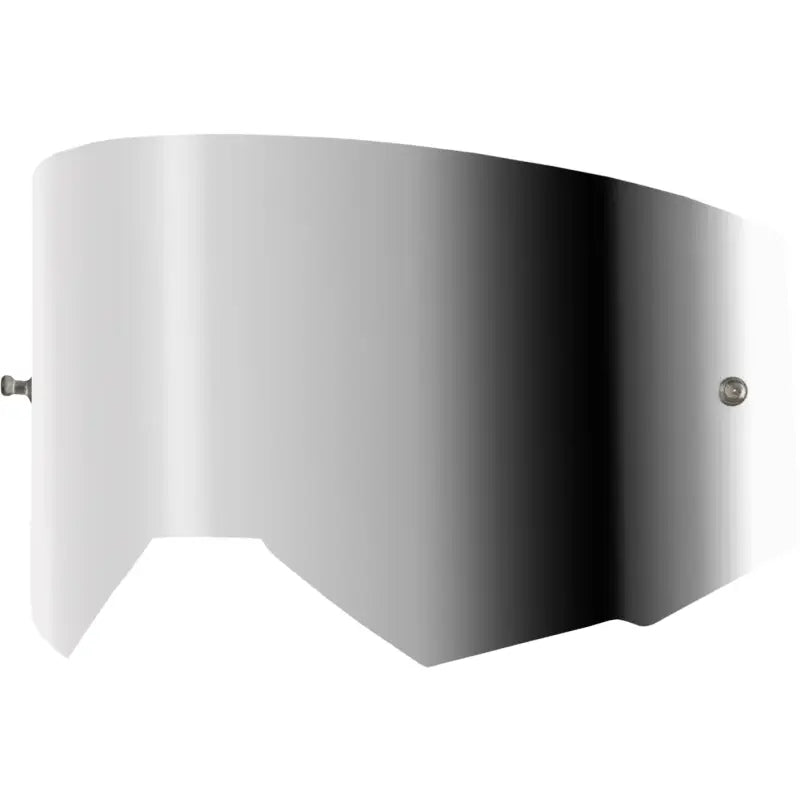Single Lens W/ Post Adult W/ Silver Mirror/Smoke Lens - FLY RACING