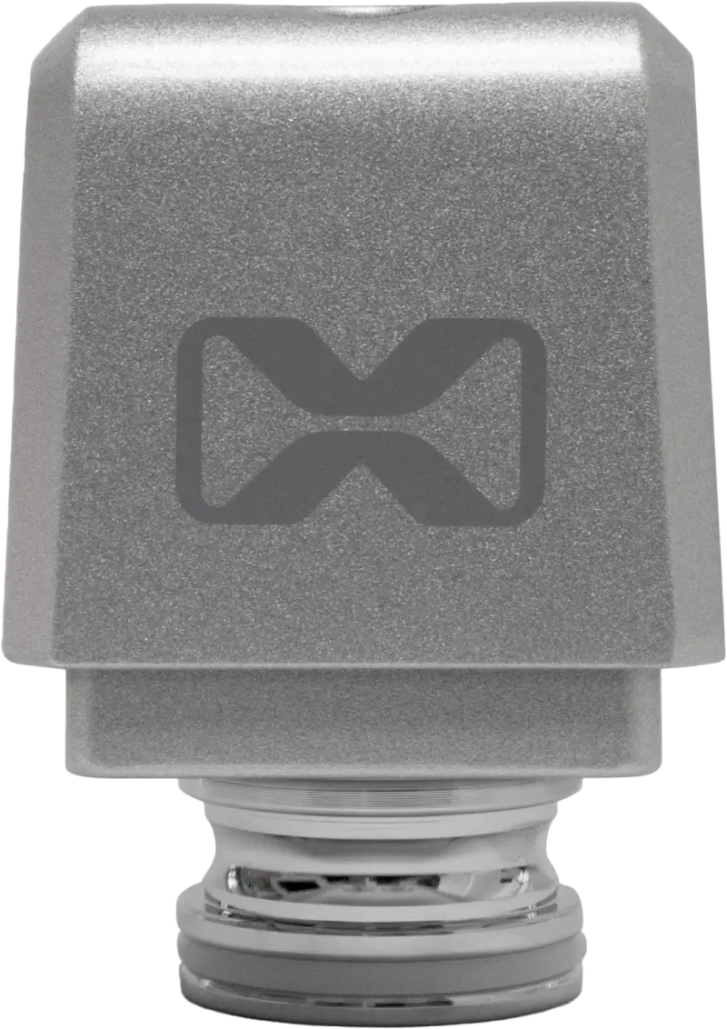 Tower Speaker 1.0" To 1.5" Square Tube Silver - ECOXGEAR