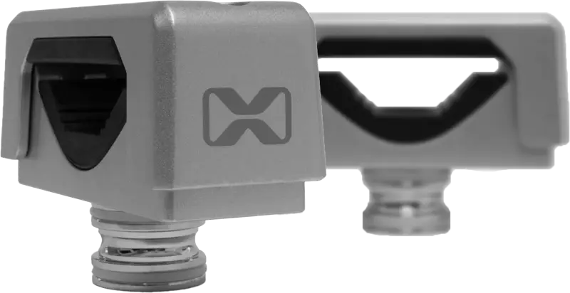 Tower Speaker 1.0" To 1.5" Square Tube Silver - ECOXGEAR