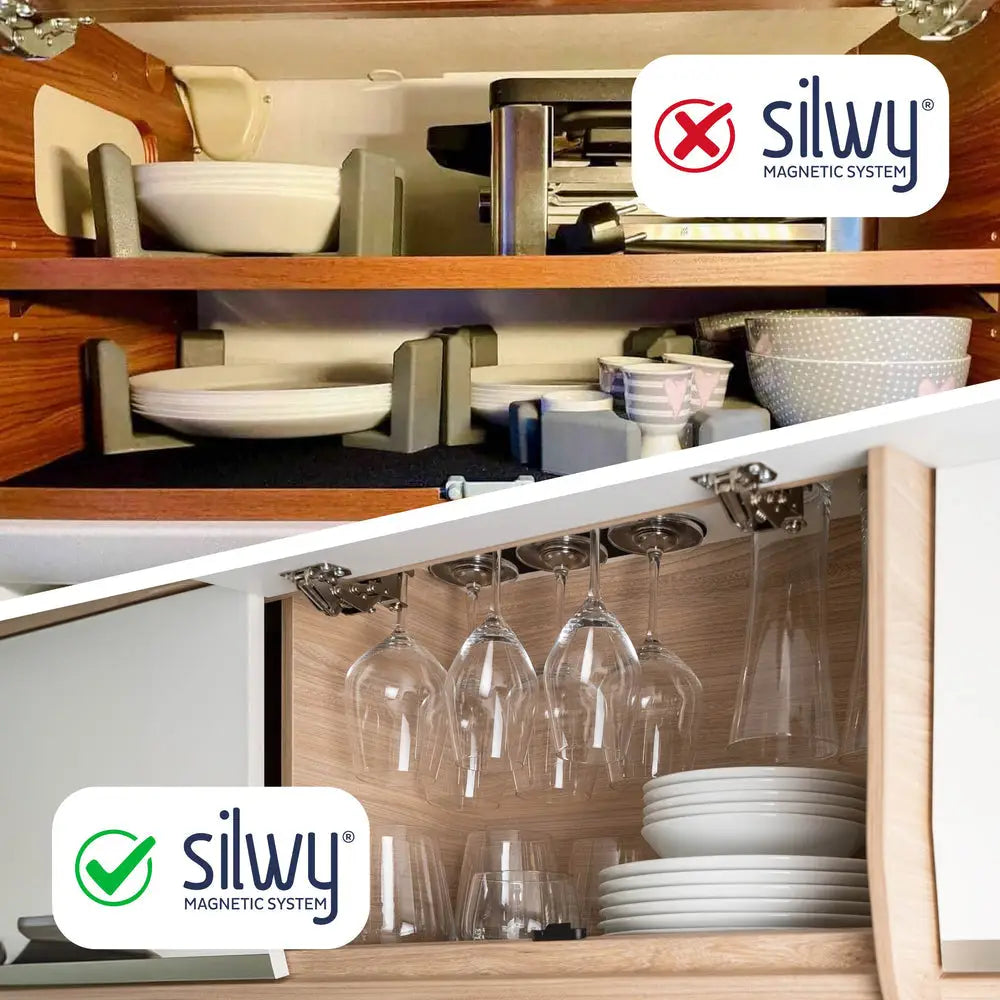 Silwy Magnet PO-VS-CY Dish Set - Cyan