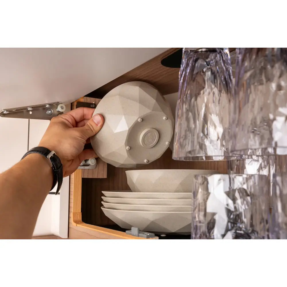 Silwy Magnet S0TE-1404-2-W Dish Set - White