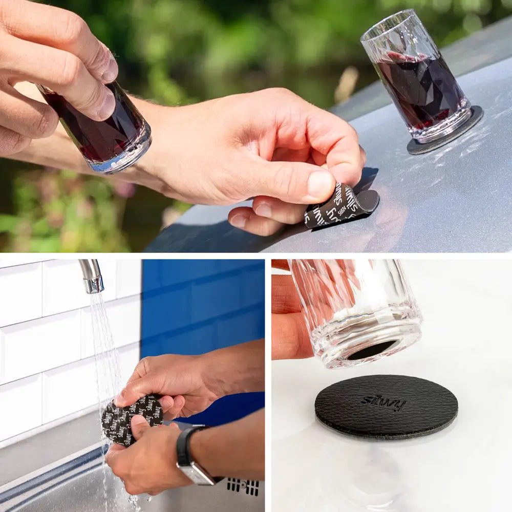 Silwy Magnet Unbreakable Magnetic Plastic Lenses Drinking Glass KO-SH-C-2 - Glasses Shot