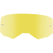Single Lens W/Post Adult Gold Mirror/Smoke