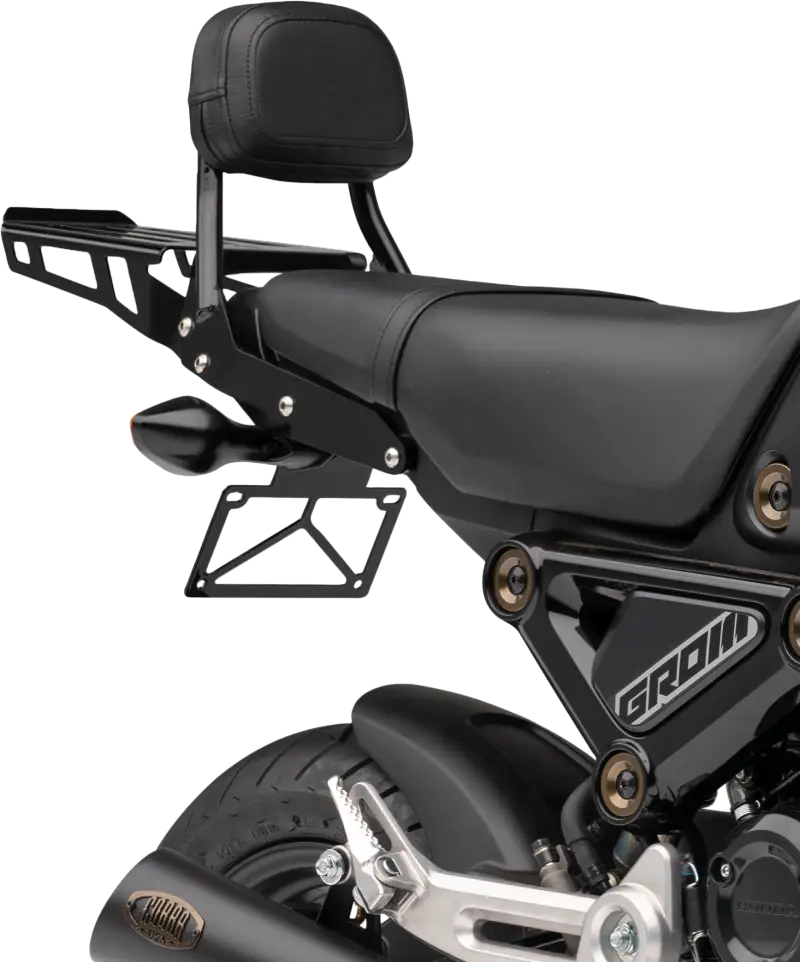 Sissy Bar Luggage Rack Black Hon Grom - COBRA