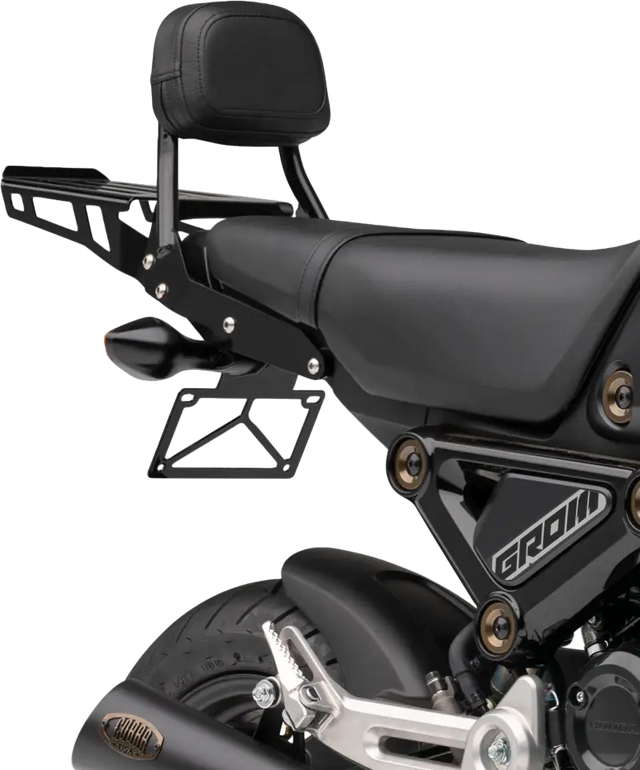 Sissy Bar Luggage Rack Black Hon Grom - COBRA