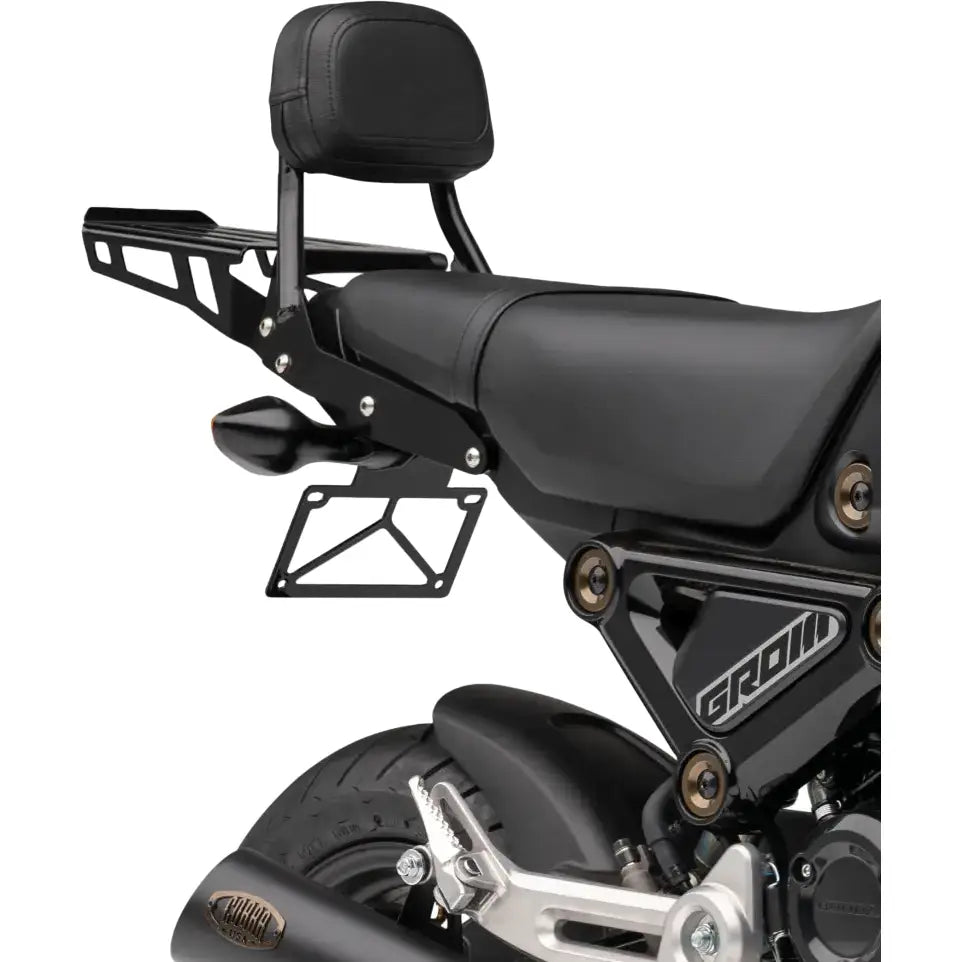 Sissy Bar Luggage Rack Black Hon Grom - COBRA
