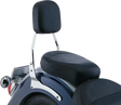 Std Sissy Bar Pad Freedom Black - COBRA