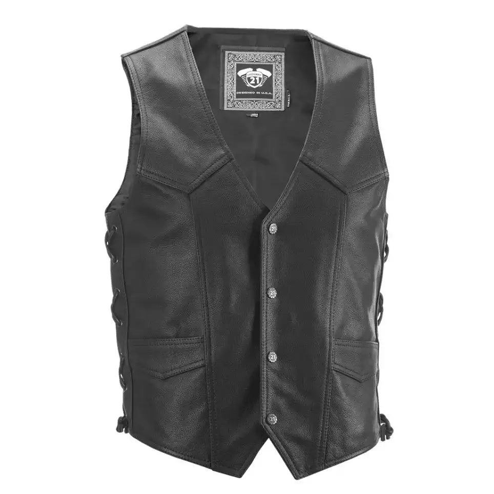 HIGHWAY 21 Six Shooter Vest Black Xl