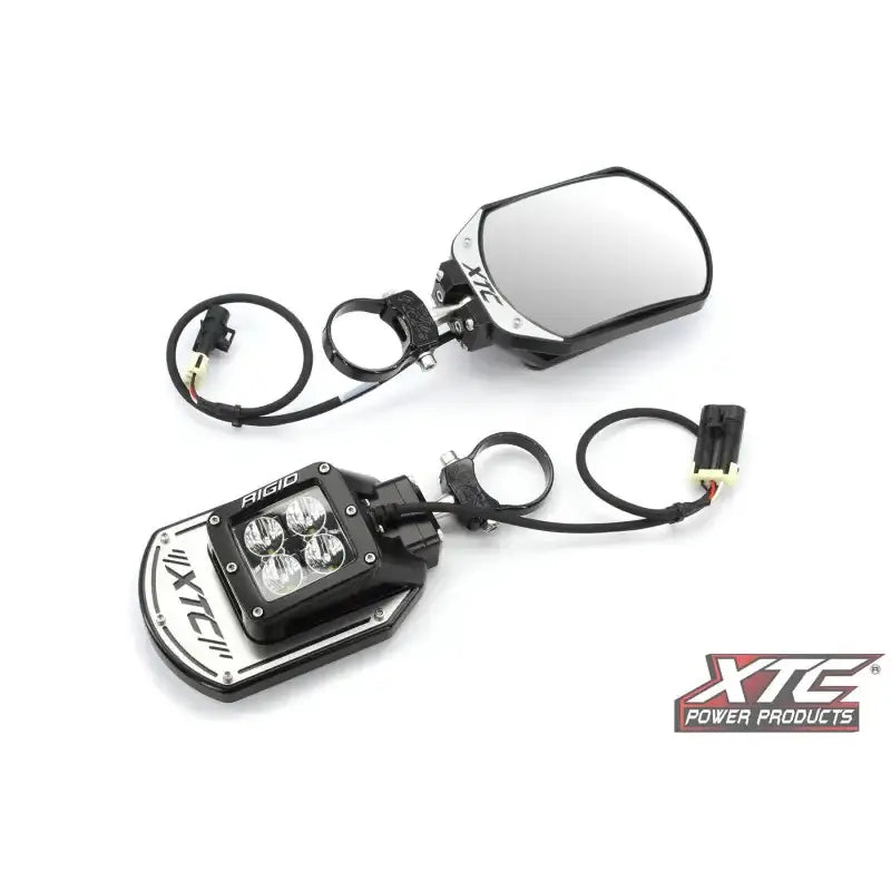SIX12-A-200 Xtc Power Products Side Mirrors W/2.00 Clamp Roll Cage Bar Clamp 2.00 - RV and Auto Parts