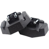Black foam squat wedges with metal hardware for SJ5000 Snappad Scissor Jack Conversion Kit