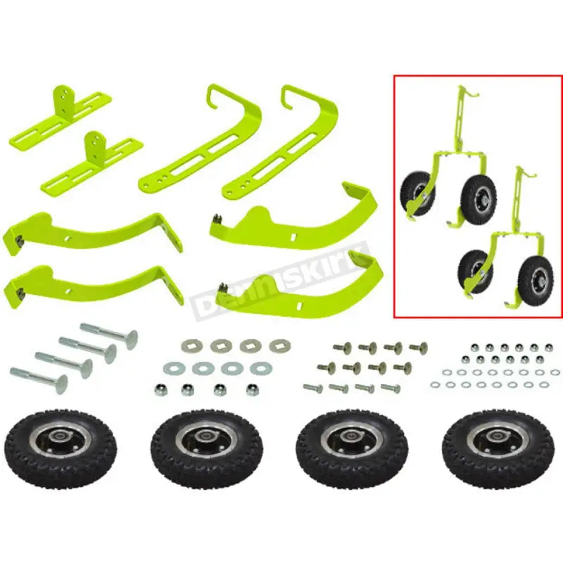 Ski Protec Dolly Set With Premium Wheels 