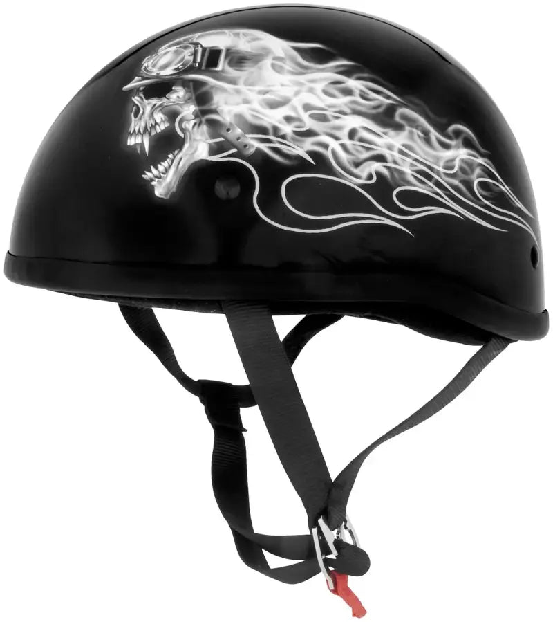 Skid Lids Biker Skull Original Helmet - Medium - 646928 - Safety