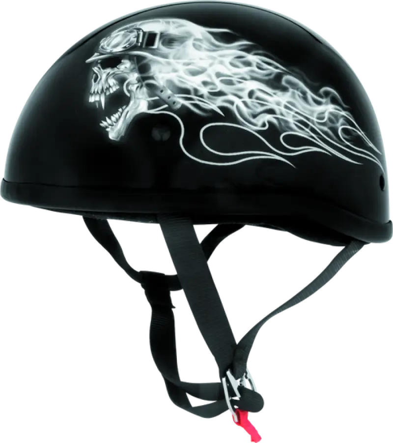 Skid Lids Biker Skull Original Helmet - XL - 646930 - Safety