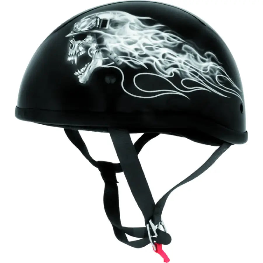 Skid Lids Biker Skull Original Helmet - XL - 646930 - Safety