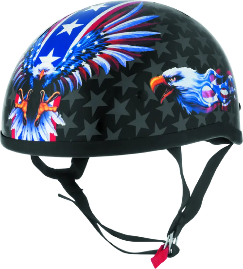 Skid Lids Flame Eagle Original Helmet - XS - 646986 - Safety