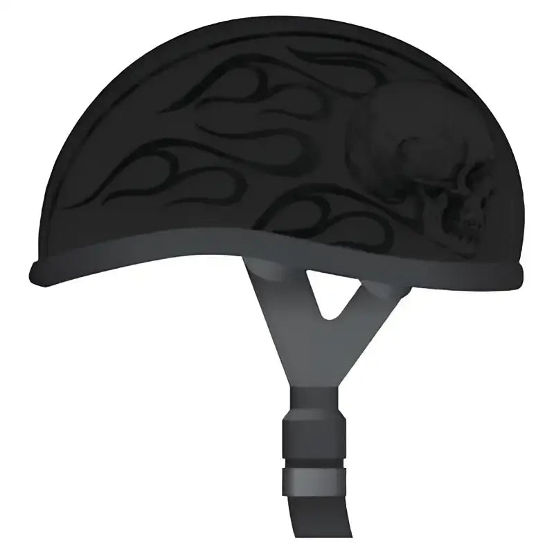 Skid Lids Ghost Skull Flames Helmet - Large - 646772 - Safety