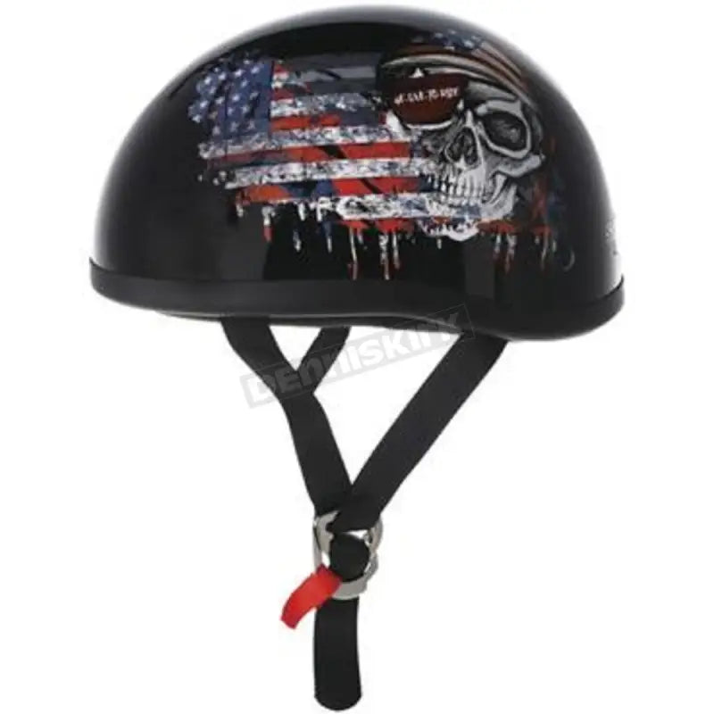 Skid Lids Live To Ride Original Helmet - 2XL with "Live To Ride" graphic, perfect for motorcycle enthusiasts focusing on safety and style, Helmets,Auto Maintenance,Safety,AVADA - Best Sellers,Powersports Accessories,Must Haves