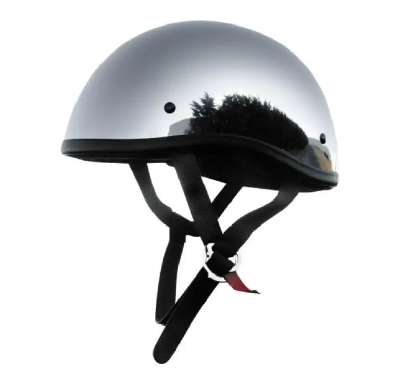 Skid Lids Original Helmet Chrome - 2XL - 646625 - Safety