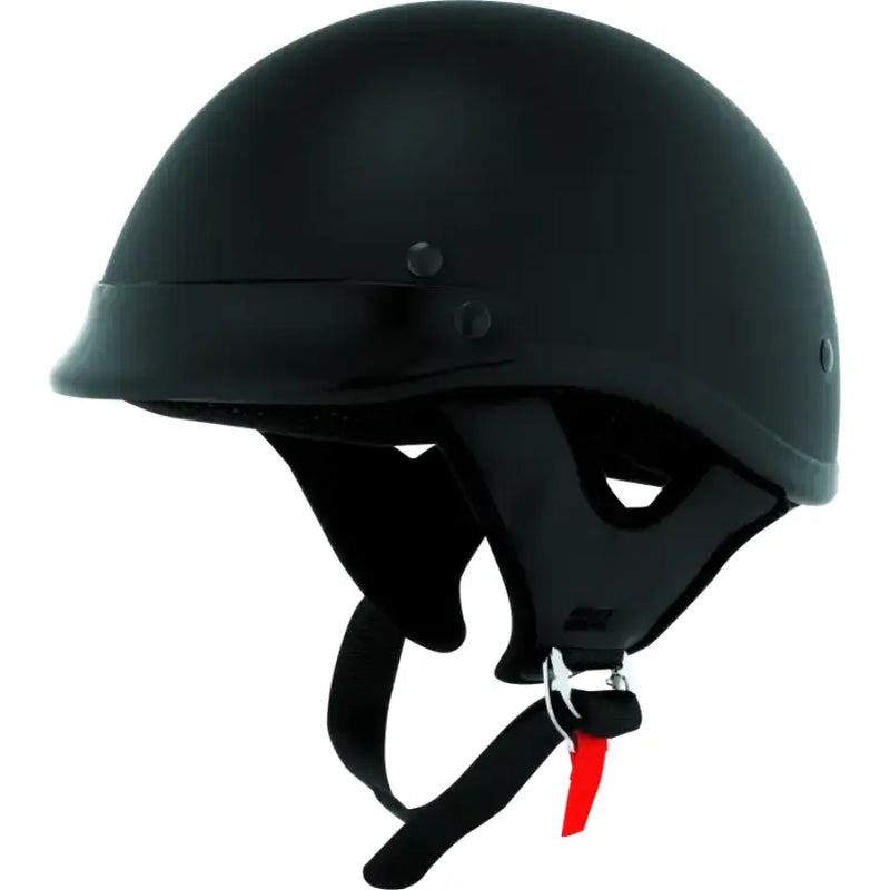 Skid Lids Traditional Helmet Flat Black - 2XL - RV and Auto Parts