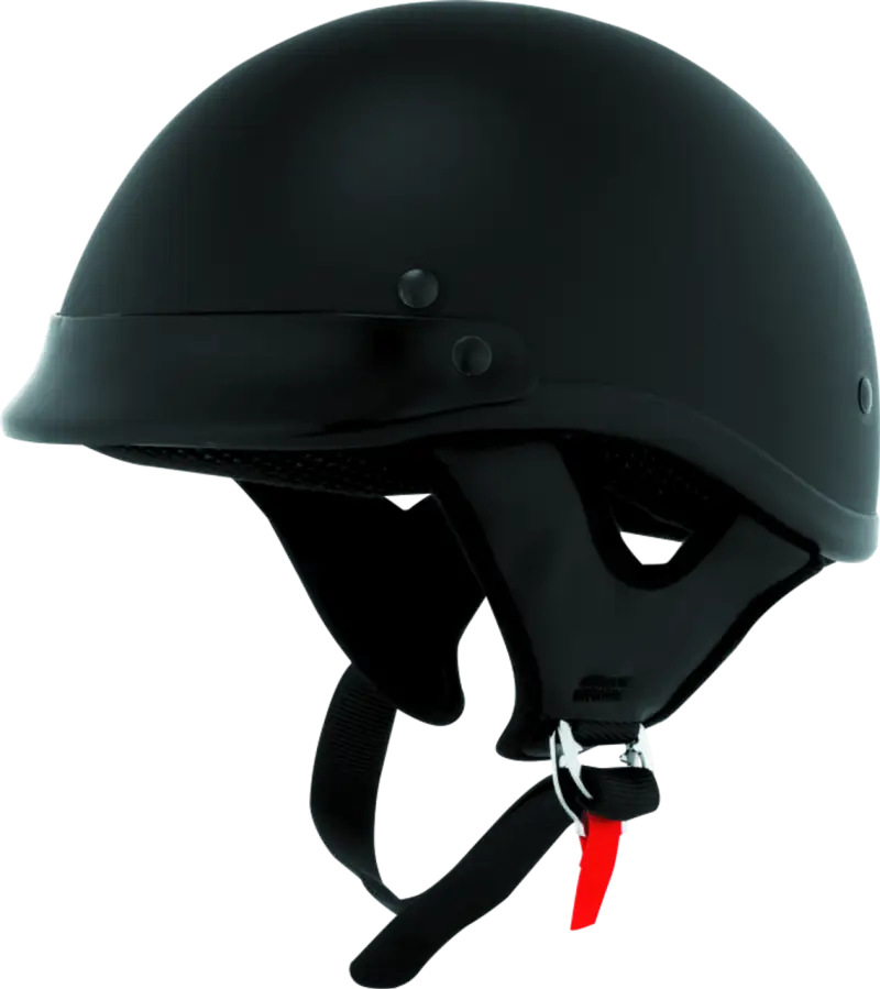 Skid Lids Traditional Helmet Flat Black - Small - 646821 - Safety