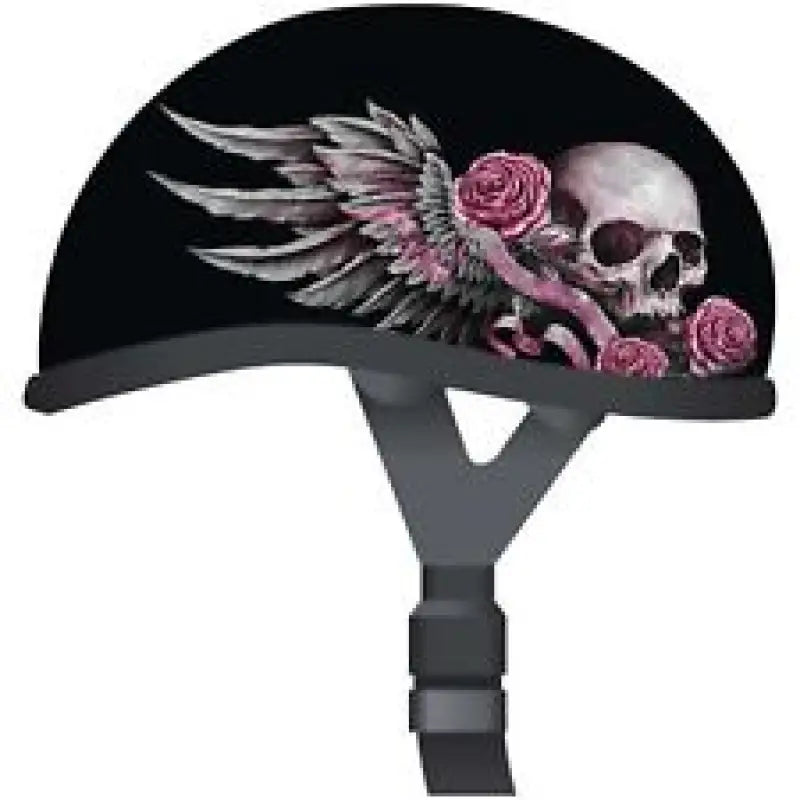 Skid Lids Wild Skull-Themed Novelty Helmet for Bold Riders in 2XL size