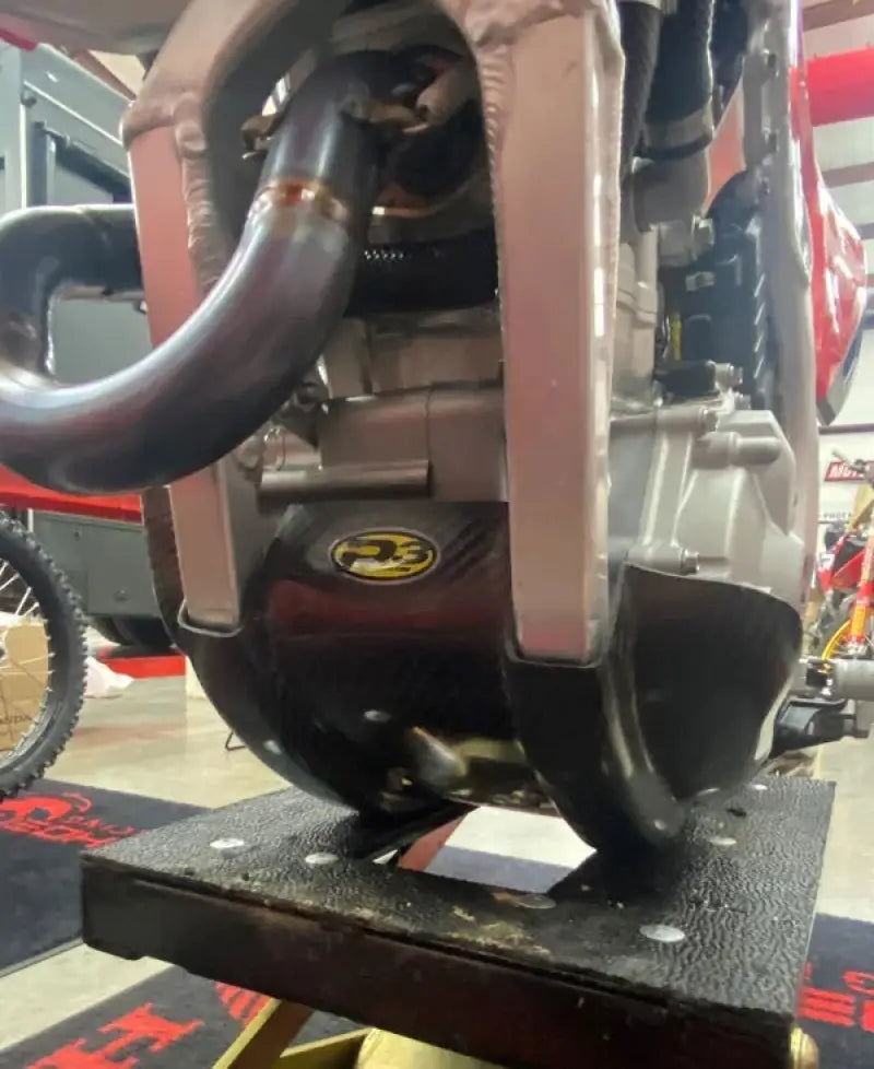 P3 Skid Plate Carbon Fiber Ktm/Hus for Powersports