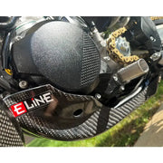 Motorcycle engine with carbon fiber Skid Plate Gas Hus Ktm skid plates for protection