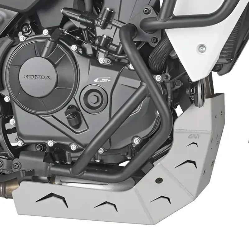 Motorcycle engine with crash bars and skid plate for RV parts & accessories and truck parts