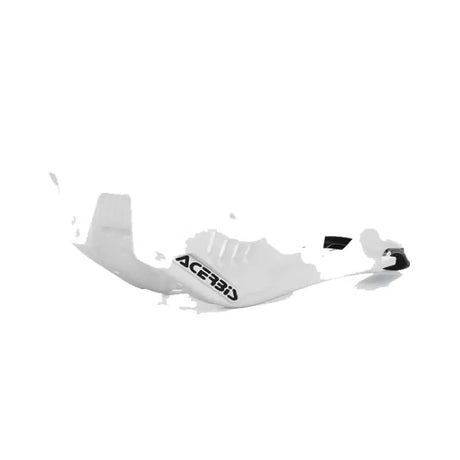 Skid Plate W/Linkage Guard Black/White 