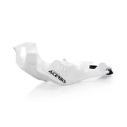 ACERBIS Skid Plate W/Linkage Guard White/Black
