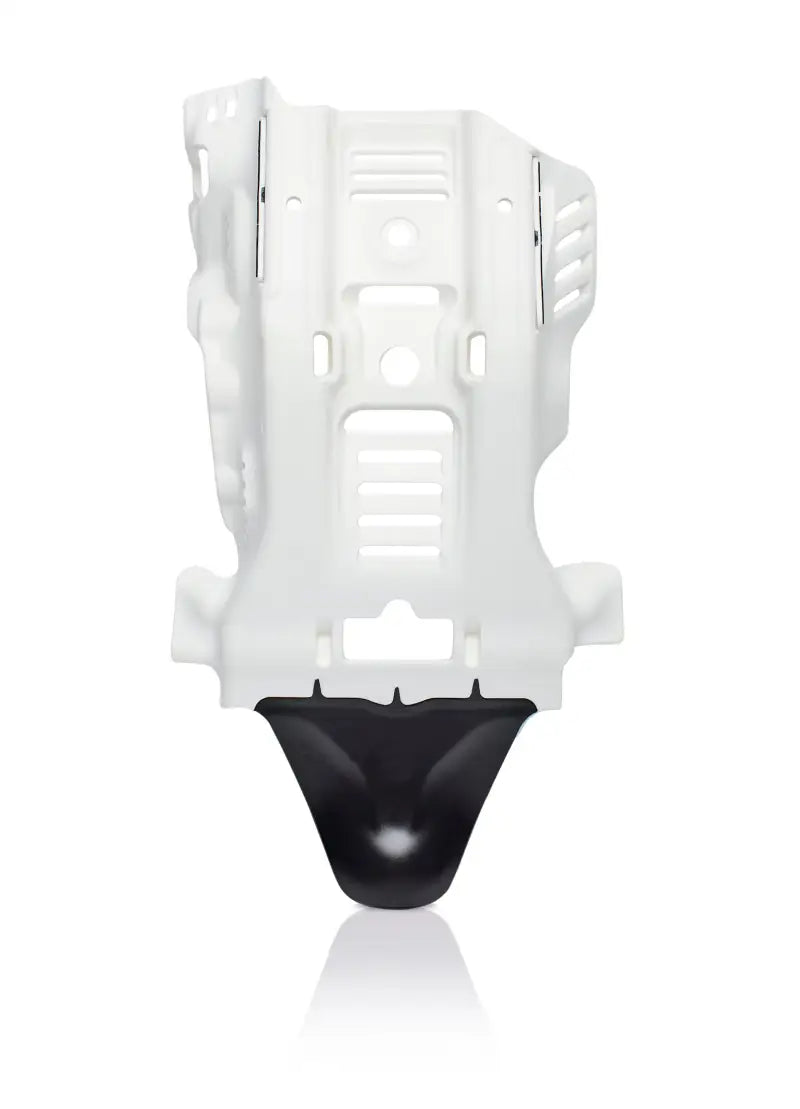 Skid Plate W/Linkage Guard White/Black 